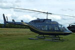 G-VVBO @ EGBT - ferrying race fans to the British F1 Grand Prix at Silverstone - by Chris Hall