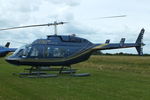 G-VVBO @ EGBT - ferrying race fans to the British F1 Grand Prix at Silverstone - by Chris Hall