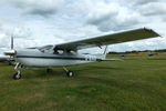 G-BAIS @ EGBT - visitor at Turweston - by Chris Hall