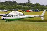 G-GHER @ EGBT - ferrying race fans to the British F1 Grand Prix at Silverstone - by Chris Hall