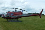 G-LHTB @ EGBT - ferrying race fans to the British F1 Grand Prix at Silverstone - by Chris Hall