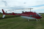 G-SUEY @ EGBT - ferrying race fans to the British F1 Grand Prix at Silverstone - by Chris Hall