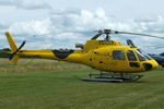 G-ERKN @ EGBT - ferrying race fans to the British F1 Grand Prix at Silverstone - by Chris Hall