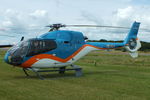 G-HEHE @ EGBT - ferrying race fans to the British F1 Grand Prix at Silverstone - by Chris Hall
