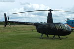 G-MDDT @ EGBT - ferrying race fans to the British F1 Grand Prix at Silverstone - by Chris Hall