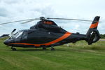 G-OLNT @ EGBT - ferrying race fans to the British F1 Grand Prix at Silverstone - by Chris Hall