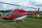 G-SUEY @ EGBT - ferrying race fans to the British F1 Grand Prix at Silverstone - by Chris Hall