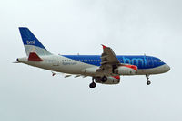 G-DBCA @ EGLL - Airbus A319-131 [2098] (bmi British Midland) Heathrow~G 15/06/2011. On approach 27L.