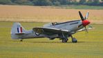 G-BUOS @ EGSU - 2. G-BUOS (previously SE-BIN) at The Flying Legends Air Show, IWM Duxford. July,2014. - by Eric.Fishwick