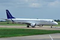 EI-FCM @ EGSH - Leaving following spray to Borajet colour scheme. - by keithnewsome