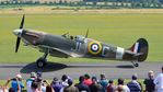 G-MKVB @ EGSU - 5. BM597 with a highly appreciative crowd at The Flying Legends Air Show, IWM Duxford. July,2014.