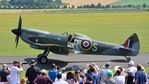 G-OXVI @ EGSU - 5. TD248 with a highly appreciative crowd at The Flying Legends Air Show, IWM Duxford. July,2014.