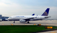 N852UA @ KORD - Taxi O'Hare - by Ronald Barker