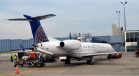 N14174 @ KORD - Pushback O'Hare - by Ronald Barker
