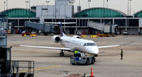 N14959 @ KORD - Pushback from Gate F9B O'Hare - by Ronald Barker