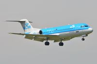 PH-KZK @ EGSH - About to land at Norwich. - by Graham Reeve