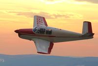 N8789A @ KSWF - Sunset air to air - by Sacha Botbol