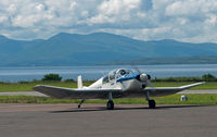 G-AZWF @ EGEO - Arriving at Oban Airport (North Connel). - by Jonathan Allen