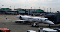 N25134 @ KORD - Service cart at Gate F7A O'Hare - by Ronald Barker