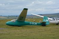 G-DCJM @ X3LM - G-CDCJM 'CJM' at Long Mynd 13.7.14 - by GTF4J2M