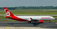 D-ABXB @ EDDL - Air Berlin, is here taxiing to the RWY at Düsseldorf Int'l(EDDL), bound for New York JFK(KJFK) - by A. Gendorf