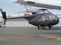 ZK-IAC @ NZAR - Outside Hawker Pacific - hangar emptied for painting. - by magnaman