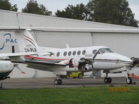 ZK-PLK @ NZAR - on maintenance at hawker pacific - by magnaman