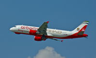 D-ABDU @ EDDL - Air Berlin (Moving forward cs.), is here taking off in the blue sky at Düsseldorf Int'l(EDDL) - by A. Gendorf