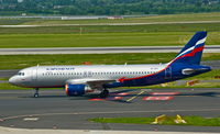 VP-BTI @ EDDL - Aeroflot, is here taxiing to the gate at Düsseldorf Int'l(EDDL) - by A. Gendorf