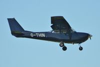 G-THIN @ EGSH - about to land at Norwich. - by Graham Reeve