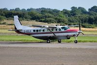 G-EELS @ EGFH - Visiting Grand Caravan. - by Roger Winser