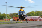 G-NEAU @ EGNT - Eurocopter EC-135T-2 during a visit by the Fishburn Aero Club to the NPAS (National Police Air Service) facility at Newcastle Airport. May 14th 2014. - by Malcolm Clarke