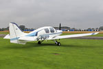G-PUPP @ EGBR - Beagle B-121 Pup Series 2 (Pup 150) at The Fly-In & Vintage Air Race, The Real Aeroplane Company, Breighton Airfield, July 2014. - by Malcolm Clarke