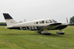 G-LORR @ EGBR - Piper PA-28-181 Cherokee Archer III at The Fly-In & Vintage Air Race, The Real Aeroplane Company, Breighton Airfield, July 2014. - by Malcolm Clarke