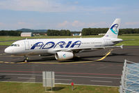 S5-AAS @ LJMB - Adria Airways A320 arrived from Antalya @ MBX - by Stefan Mager