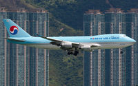 HL7403 @ VHHH - Korean Air Cargo - by Wong Chi Lam
