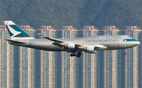 B-HKJ @ VHHH - Cathay Pacific Cargo - by Wong Chi Lam