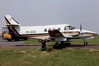 PH-ZUS @ EHAM - Rockwell Commander 700 [70019]  Amsterdam-Schiphol~PH 14/06/1980. From a slide.
