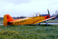 PH-HOG @ EHHV - Fokker S-11-1 Instructor [6275] Hilversum~PH 14/06/1980. From a slide.