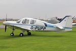 G-PUPP @ EGBR - Beagle B-121 Pup Series 2 (Pup 150) at The Fly-In & Vintage Air Race, The Real Aeroplane Company, Breighton Airfield, July 2014. - by Malcolm Clarke