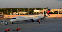 N602LR @ KRIC - Pushback Richmond - by Ronald Barker