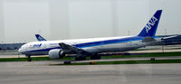 JA783A @ KORD - Taxi O'Hare - by Ronald Barker