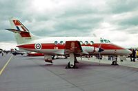 XX498 @ EGVI - BAE Systems Jetstream T.1 [424] (Royal Air Force) RAF Greenham Common~G 01/06/1980. From a slide. - by Ray Barber