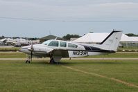 N122RL @ KOSH - Beech B55 - by Mark Pasqualino