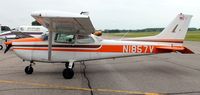 N1857V @ KAXN - Cessna 172M Skyhawk on the line. - by Kreg Anderson