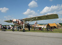 N71GC @ KRDG - Post-War Czech Feisler Storch - a very unusual bird! - by Daniel L. Berek