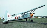 OY-AVR @ EKVJ - S.A.I. KZ VII U-4 Laerke [176] Stauning~OY 05/06/1982. From a slide. - by Ray Barber