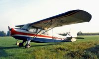 OO-TWH @ EBZH - Aeronca 7AC Champion [7AC-2633] Kiewit-Hasselt~OO 14/09/1985. From a slide. - by Ray Barber