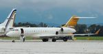 N381GX @ LOWK - GLEX at KLU - by Paul H