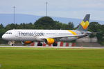 G-TCDZ @ EGCC - Thomas Cook - by Chris Hall